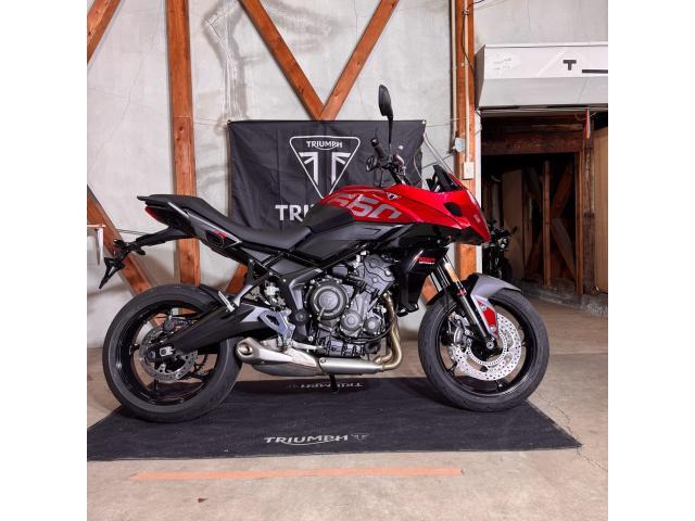 タイガースポーツ660／2025モデル／登録済み未使用車／81馬力／64Nm／クイックシフター／スポーツアラー660cc