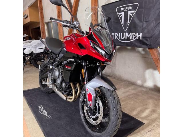 タイガースポーツ660／2025モデル／登録済み未使用車／81馬力／64Nm／クイックシフター／スポーツアラー660cc