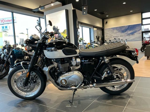 ボンネビルT120／2025モデル／80馬力／105Nm ／王道クラシックスタイル／アナログツインメーター／ブレンボ製ブレーキ／