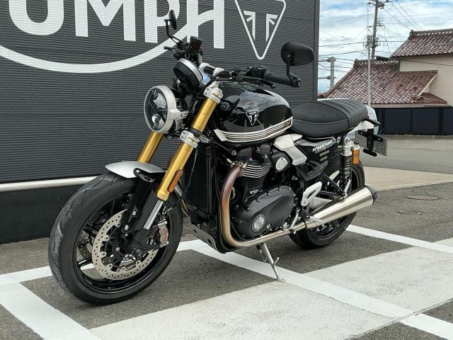 スピードツイン1200RS／認定中古保証付き／タンクパッド／サンプガード／フォークプロテクター／エンジンプロテクター