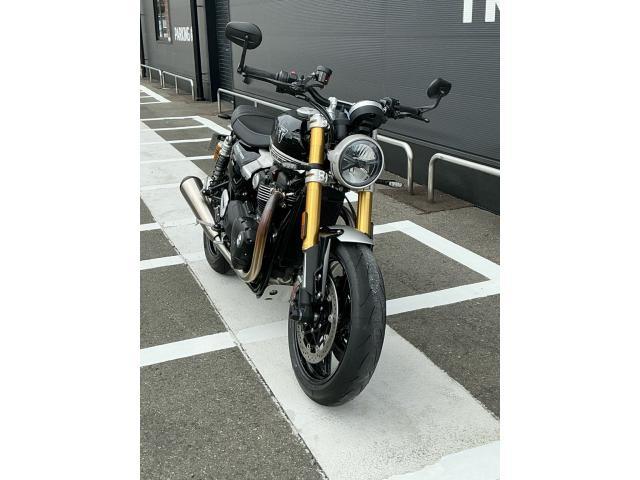 スピードツイン1200RS／認定中古保証付き／タンクパッド／サンプガード／フォークプロテクター／エンジンプロテクター