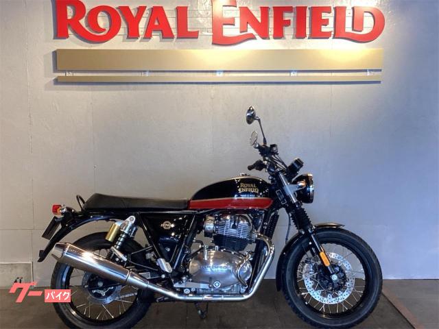 ＩＮＴ６５０　ＲＯＹＡＬ　ＥＮＦＩＥＬＤ　純正エンジンガード．ＵＳＢ電源付き／ツートン／２０２３年モデル／車検Ｒ８年４月／ＡＢＳ