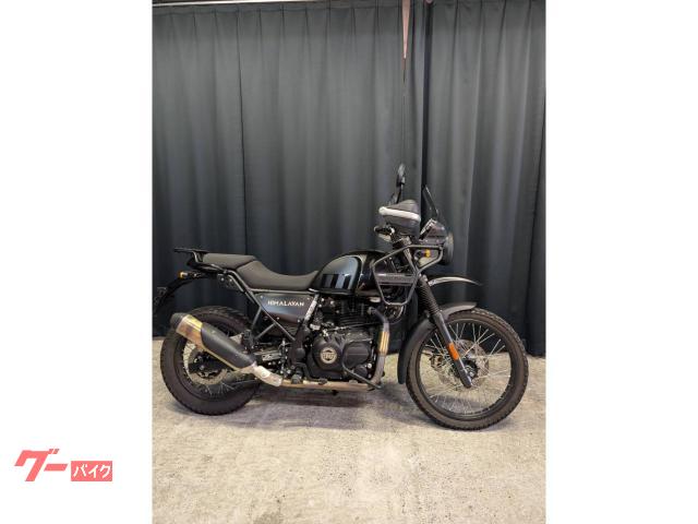 ヒマラヤ４１１　ＲＯＹＡＬ　ＥＮＦＩＥＬＤ　　純正エンジンガード／ブラック／ＡＢＳ