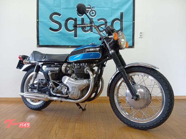 Ｗ３　１９７３年式／Ｗ３／Ｗ１／６５０ｃｃ／ＥＸＣＥＬホイール／キャプトンマフラー