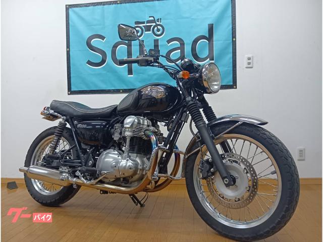 Ｗ４００　２００８年式／ＥＪ４００Ａ／エボニー／ＢＥＥＴマフラー