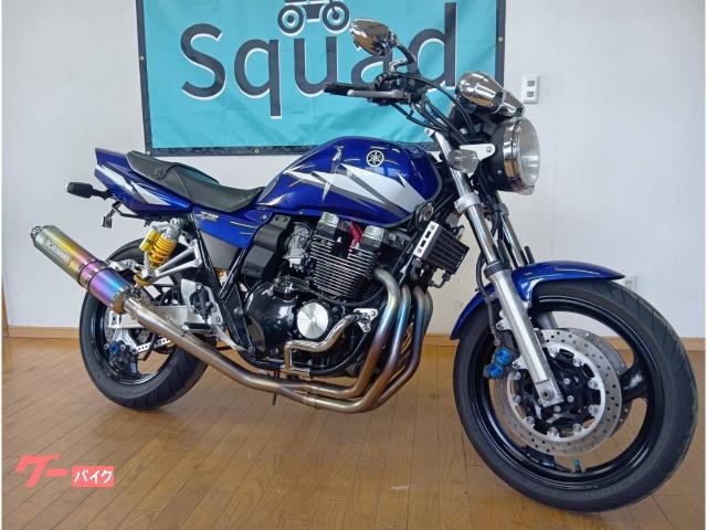 ＸＪＲ４００Ｒ　ＲＨ０２Ｊ／２００６年モデル／ディープパープリッシュブルーメタリック／モリワキマフラー／フェンレス