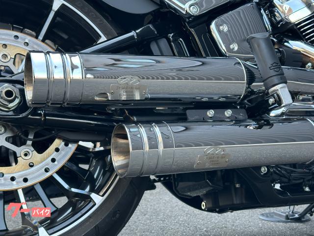 ハーレー マフラー ブレイクアウト ソフテイル用 BSL製 EU HARLEY－DAVIDSON FXBR ソフテイル ブレイクアウト
