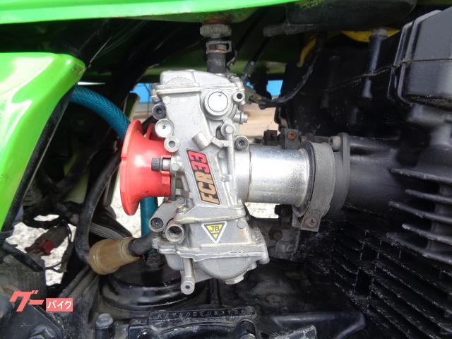 カワサキ Z750GP FCRキャブ 社外マフラー オイル