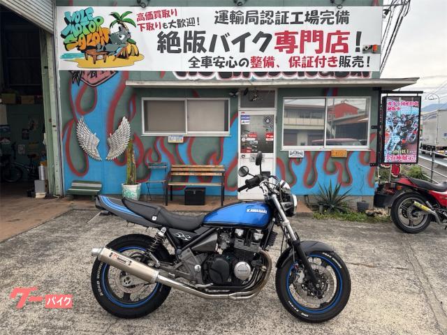 ＺＥＰＨＹＲχ　青黒火の玉カラー　ヨシムラマフラー　社外ハンドル　リアサス　フェンダーレス　ウインカー　整備／保証付き