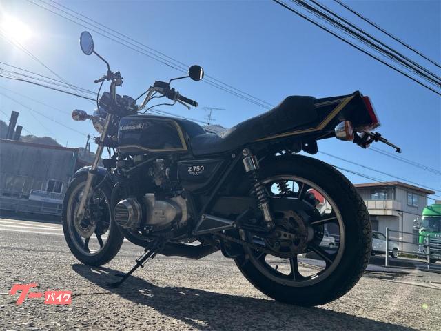カワサキ Z750FXIII 1981年 黒／金マーク2カラー ウオタニ