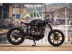 ＢＭＷ　Ｒ１００ＲＳ　ブラックアウトカフェレーサー　サドルシート仕様　リトモセレーノマフラー　エンデュララスト強化ジェネレーター装着