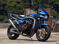 カワサキ　ＺＲＸ１２００Ｒ　オーリンズフロントフォーク、リアショック　ドクター須田フレームマウントカウルステー　アクティブビッグラジエター