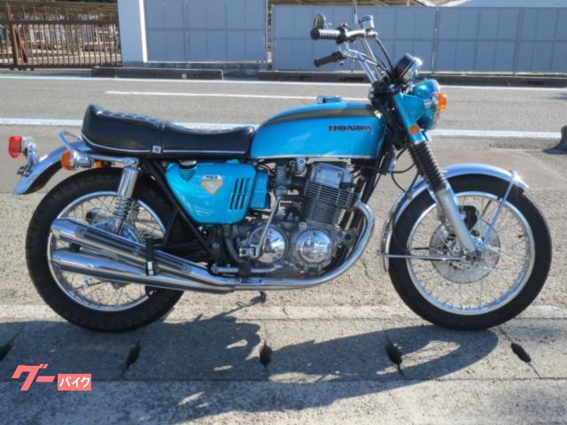 ＣＢ７５０Ｆｏｕｒ　ＫＯ外装キャンディーブルー　前後スポークホイール　タイヤ新品　メインハーネス新品　Ｋ０シート新品