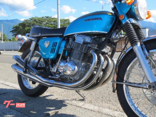 ホンダ ＣＢ７５０Ｆｏｕｒ ＫＯ外装キャンディーブルー 前後スポーク