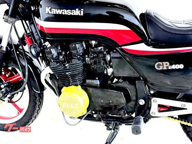 カワサキ Ｚ４００ＧＰ 昭和５８年２月 外装フレーム各種リペイント済 キャブ専門店ＯＨ施工済 各種ＯＨ済 新品ＲＰＭ シート張替済  新品ＴＴ｜ＭＡＴＳＵＹＡＭＡ ＣＬＡＳＳ｜新車・中古バイクなら【グーバイク】