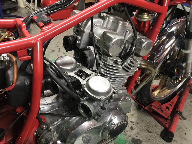 スズキＧＳ４００ エンジン不調の為キャブレターオーバーホールしま