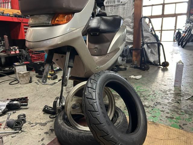タイヤ交換