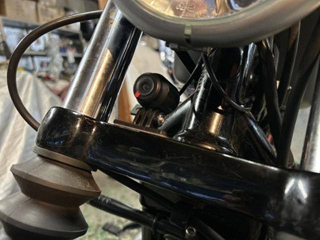 キジマ製ドライブレコーダー取り付けフロントカメラ