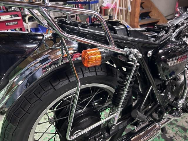 サイドバッグサポートステー取り付け