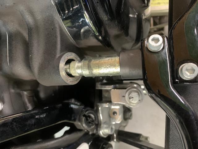 ボアもシャフトも綺麗にして新たにグリスアップ