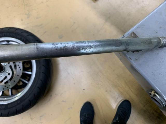 磨いて綺麗にして組付け