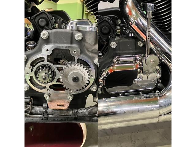 バックギヤ取り付け完了