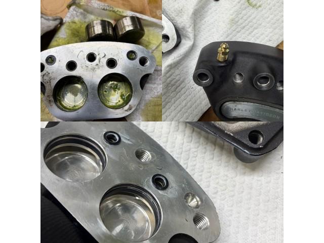 キャリパーオーバーホール
オイルシールとブリーダー交換