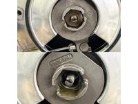 上　ノーマルクラッチランプ
下　ライトクラッチランプ