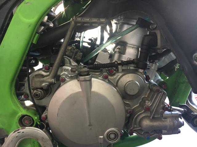 KDX125SR エンジン修理（ＧＡＲＡＧＥ ＡＣＣＥＬＥＲＡＴＥの作業実績 