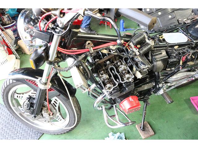 CBX400F ゴールドヘッドカバー遅くなってすみません - パーツ