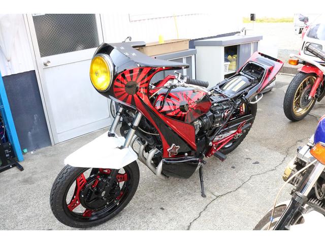 CBX400F ロケットカウル取り付け（旧車専門店 東海オート中川店の作業