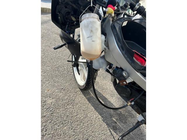 混合ガソリンにて初期慣らし中！！