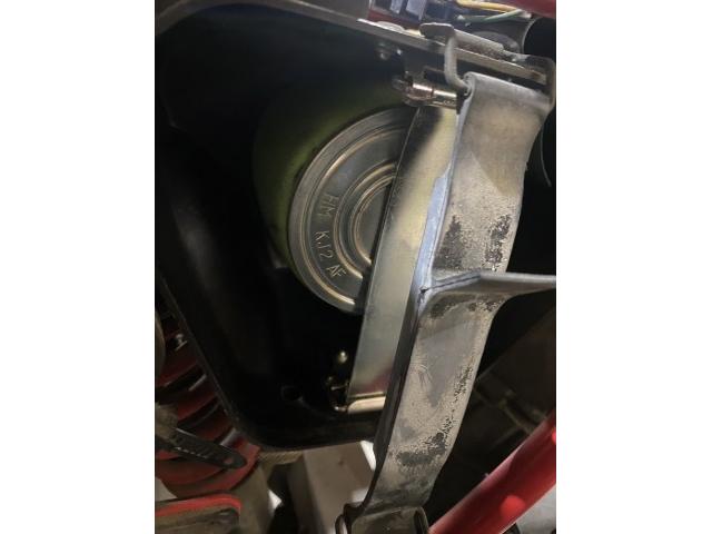 ホンダ エイプ100 キャブレター清掃 エアークリーナーダクト