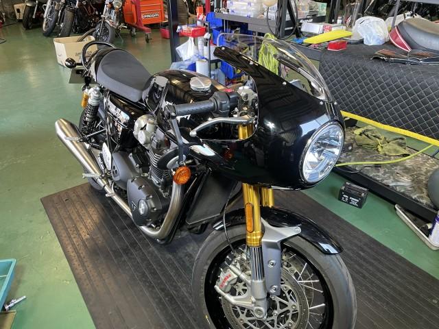 トライアンフ（TRIUMPH） スラクストン1200 RS | Thruxton 1200RSのメンテナンス・整備情報ならバイクブロス