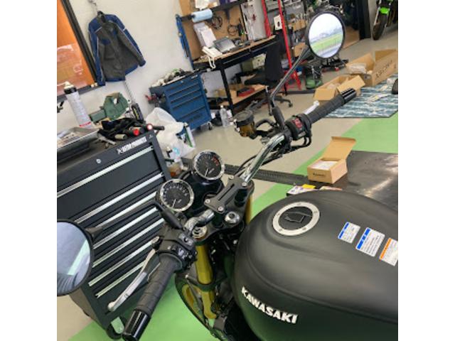 Z900RS 取付け前です。