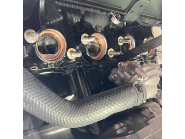 ガスケットも純正新品に交換