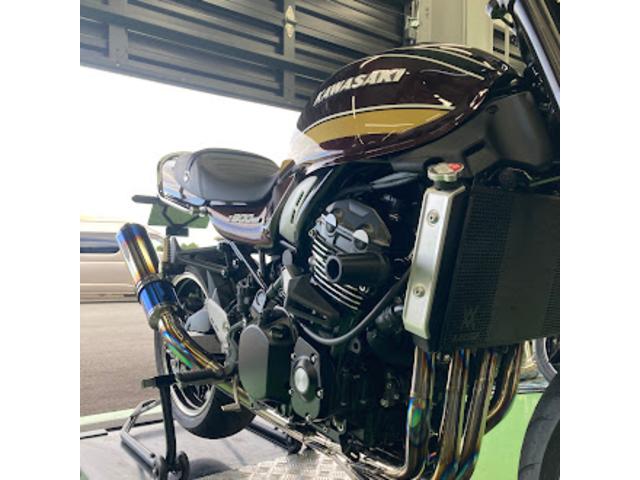 サイレンサー・マフラーバンド・取付再確認
