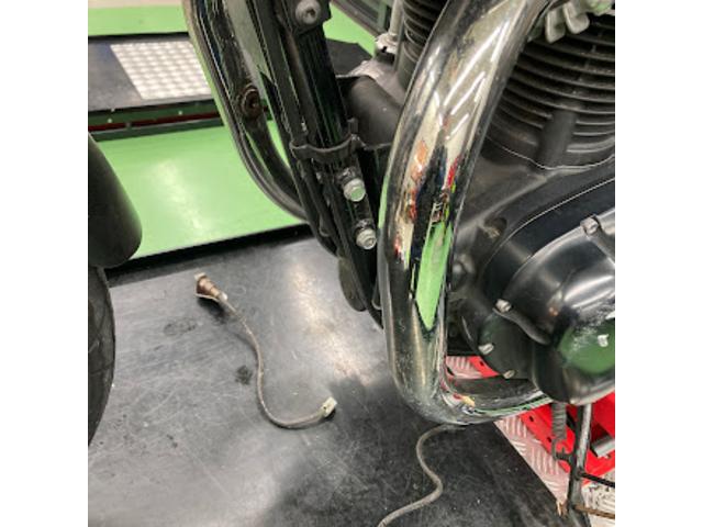 O2センサーの取外し作業