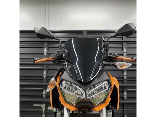 カワサキ　Z400 フロントウインカーリコール作業
