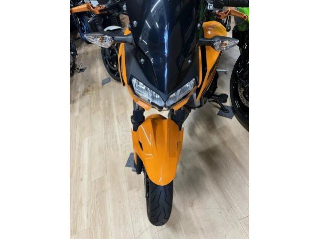 カワサキ　Z400 ウインカーリコール作業