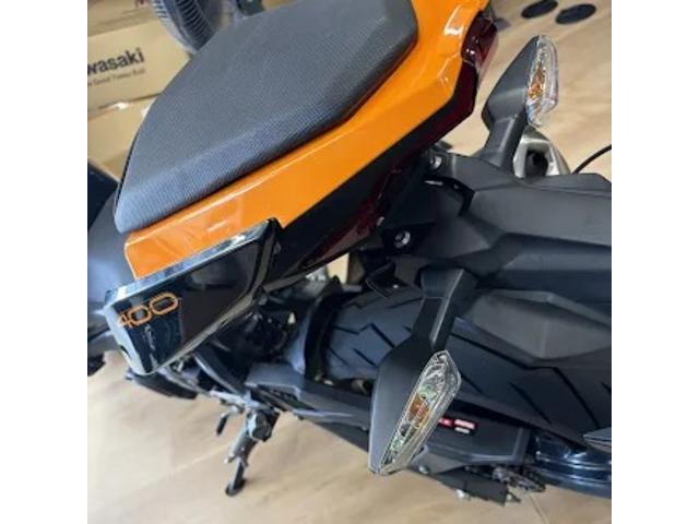 カワサキ　Z400 リアウインカーリコール作業