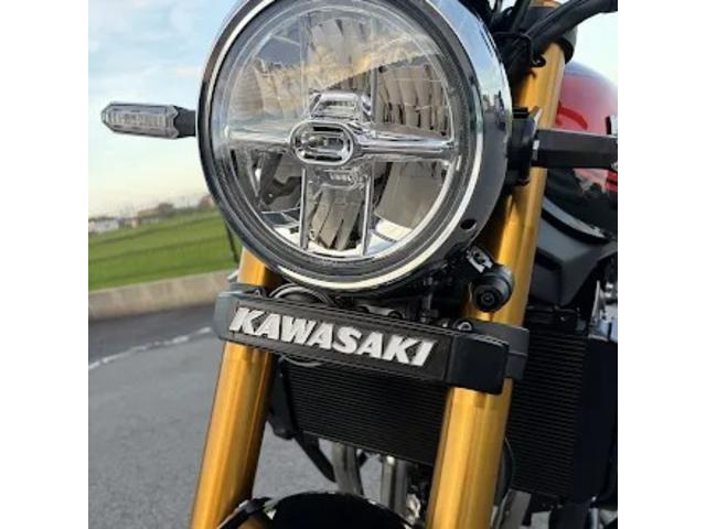 ARCHI Z900RS SE　2026専用 BIGステムエンブレム＆ステーセット KAWASAKI大文字