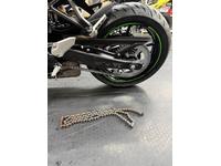 交換したドライブチェーンの状況