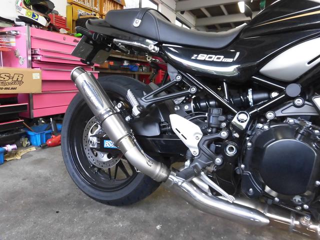 カワサキ Ｚ900ＲＳ カスタム マフラー トリックスター スリップオン