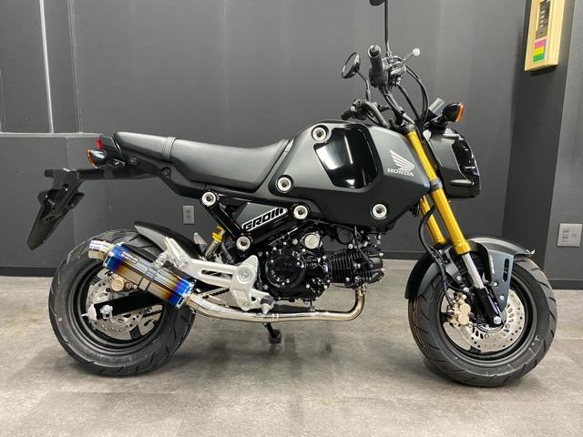 ホンダ グロム GROM 125 JC92 新型 ワンオフ マフラー カーボン ...