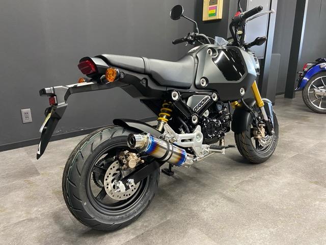 GROM 21年式 極上 グロム JC92 フルチタンマフラー ちょいカスタム 