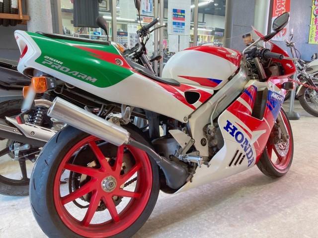 ホンダ/NSR250R フロントフォークO/H エアエレメント交換 ギアオイル