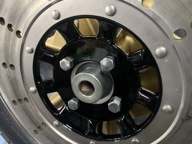 Z1000MK2 前後ホイールパウダーコート(株式会社 山建の作業実績 Z1000MK2 前後ホイールパウダーコート(株式会社 山建の作業実績