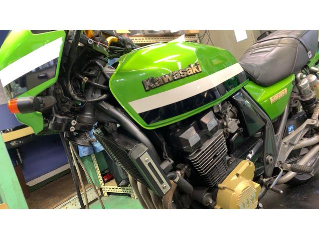 カワサキ ZRX1200 フロントフォークオーバーホール(モトフット カワサキ ZRX1200 フロントフォークオーバーホール(モトフット