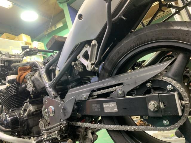 カワサキ ZR7 チェーン、スプロケット交換（モトフットの作業実績 2021/03/20）｜バイクの整備・メンテナンス・修理なら【グーバイク】